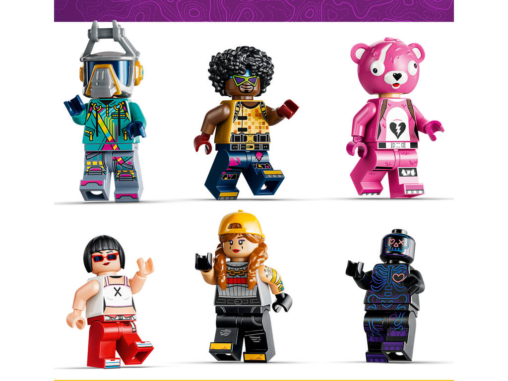Lego Fortnite Caverna Descontrol