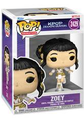 Funko Pop Animation K-Pop Demon Hunters Figura Zoey What It Sounds Like
