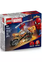 Lego Marvel Spiderman vs Moto del Motorista Fantasma