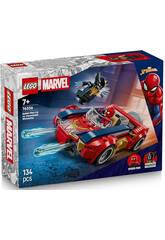 Lego Marvel Auto di Spiderman vs Wolverine Venomizzato