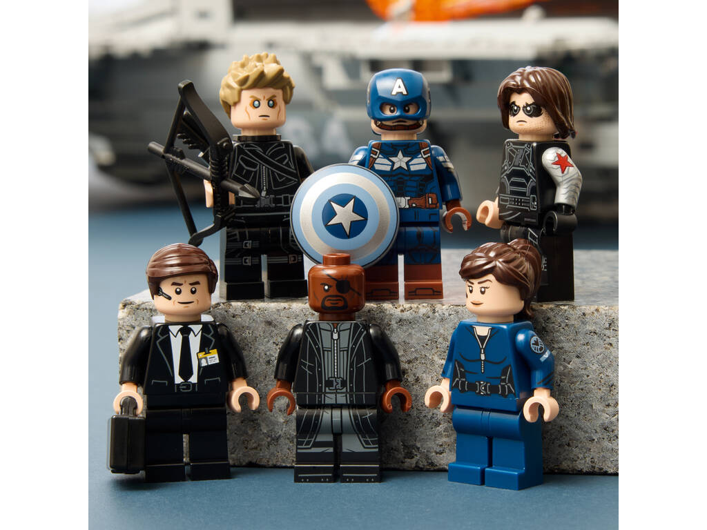 Lego Marvel The Infinity Saga Helitransporte de S.H.I.E.L.D.