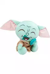 Star Wars The Mandalorian Peluche Grogu de 25 cm con Macaroon
