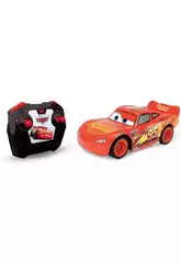 Disney Pixar Cars Vehículo Radio Control Rayo McQueen Turbo Racer 1:24