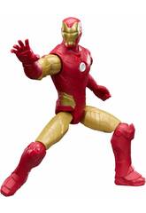 Marvel Vengadores Figura Articulada Titan Series Iron Man de 29 cm