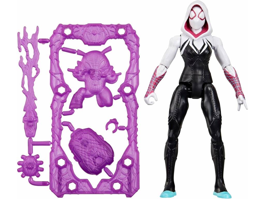 Marvel Spiderman ActionVerse Figura de Acción de 11 cm con Accesorios