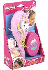 Funlockets Brosse à cheveux secrète avec applicateur de paillettes