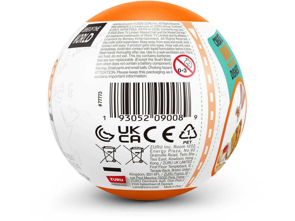  Zuru Mini Brands Create Master Chef Surprise Ball Série 2 