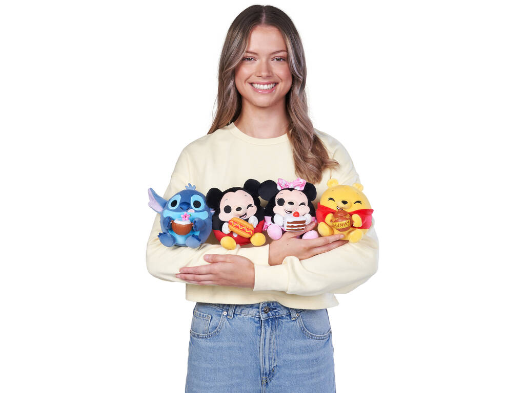  Zuru Snackles Disney Peluche Bola Surpresa Série 1 