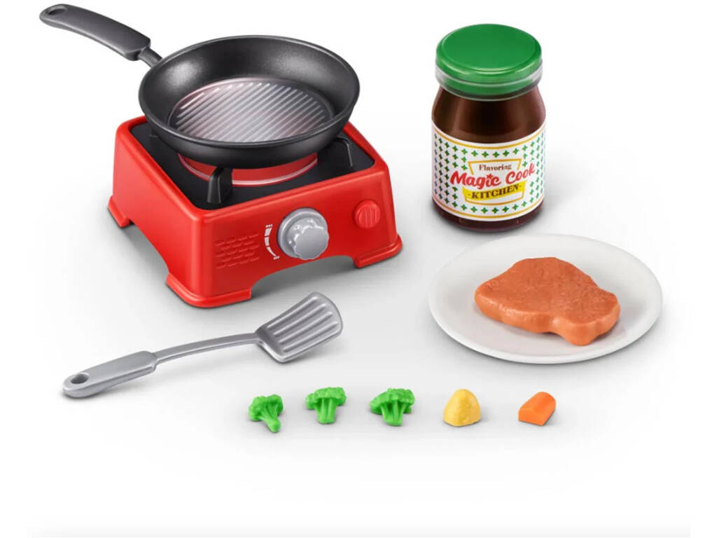  Zuru Mini Brands Really Works Magic Cook Aparelho de cozinha com acessórios Série 1 