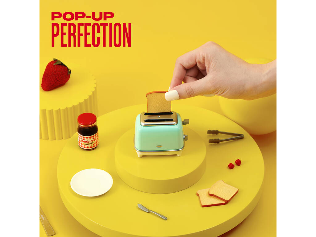  Zuru Mini Brands Really Works Magic Cook Aparelho de cozinha com acessórios Série 1 