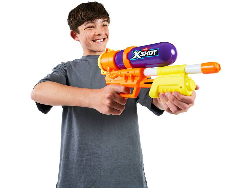 Zuru X-Shot Lanceur d’eau Fast-Fill 80’s Super Splash