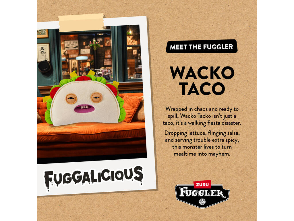 Fuggalicious S1 Peluche Fast Food 22 cm