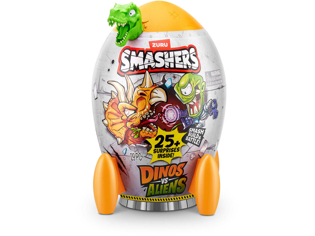 Zuru Smashers Dinos vs Aliens Cohete Sorpresa