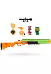 Zuru X-Shot Escopeta Wild Adventure con Luz y Sonidos