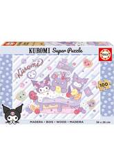 Puzzle Madera 100 Kuromi