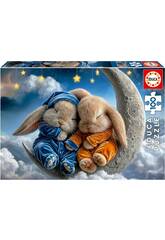 Puzzle 100 Sueños de Conejitos