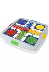 Parchís y Oca 2 en 1 con Dado Automático