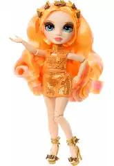 Rainbow High Style Icons Muñeca Poppy Rowan con 2 Looks
