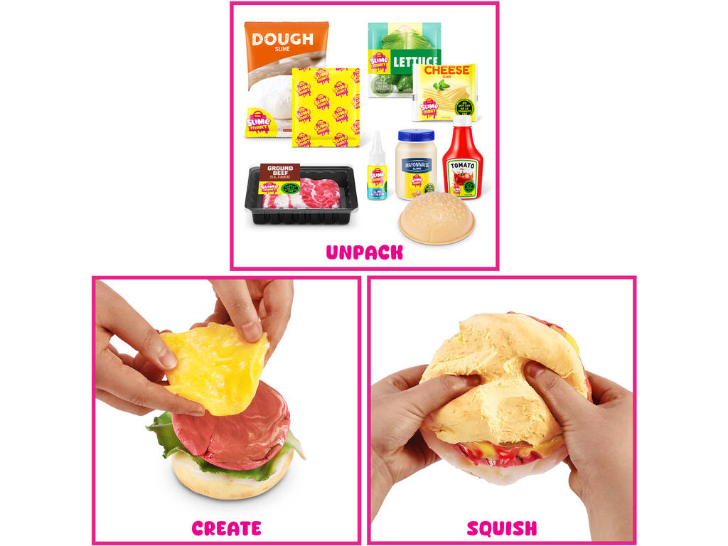 Zuru Slime Mart Panier avec Recette de Nourriture Rapide à Modeler