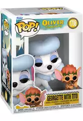 Funko Pop Disney Oliver y Su Pandilla Figura Georgette con Tito
