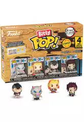 Funko Bitty Pop Demon Slayer Pack 4 con Inosuke Hashibira