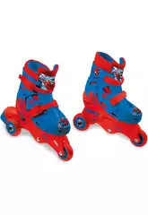 Patines Marvel Spiderman Doble Función Talla 29-32