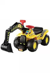 Fisher Price Correpasillos Big Action Pala Excavadora con Sonidos