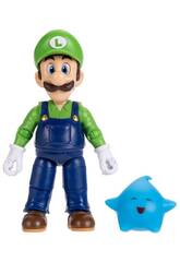 imagen The Super Mario Galaxy Movie Figura Luigi de 15 cm