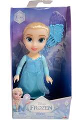 imagen Disney Frozen Muñeca Elsa de 15 cm con Peine