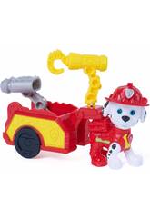 Paw Patrol The Dino Movie Marshall con Remolque y Herramientas