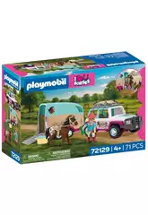 Playmobil My Life I Love Horses Todoterreno con Remolque para Caballo