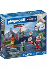 Playmobil Knights Entrenamiento de Combate de los Caballeros Dragón