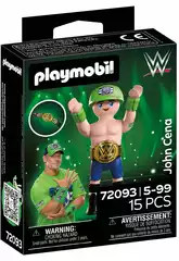 Figurine Playmobil WWE John Cena avec ceinture
