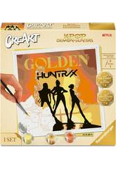 CreArt Trend Square K-Pop Demon Hunters: Golden Malen nach Zahlen