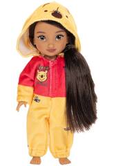 imagen Disney Ily 4Ever Muñeca Snugg Styles Ily de 15 cm con Pijama de Winnie The Pooh
