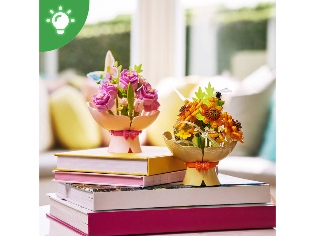 Zuru Max Bouquets Bola Ramo de Flores Construible con Luz