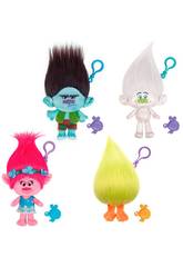 Trolls pack 4 Super peluche Portachiavi