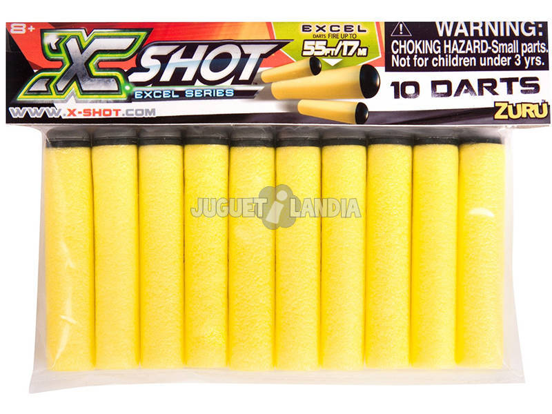 X-Shot Pack 10 Dardos Repuesto