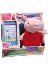 Peppa Pig pelúcia interativo com tablet