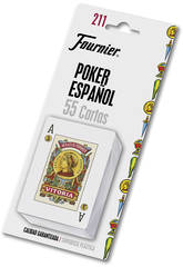 Baraja Poker Español N.211 con 54 Cartas Fournier 28546