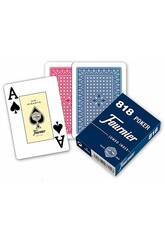 Baraja de Cartes 818 Poker 55 Cartes Fournier F21643
