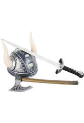 Armes de Vikings �p�e avec Casque et Hache