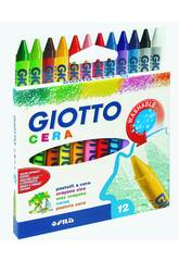Crayons Gras Giotto 12 Pièces