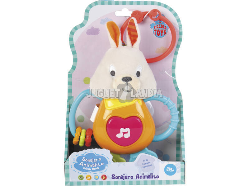 Sonaglio Musicale Coniglio Divertente Con Luce