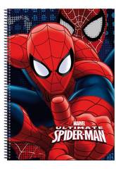  Bloc A4 80 Feuilles Spiderman