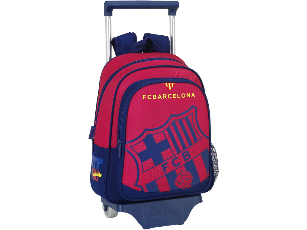 Mochila Infantil com Rodas F.C. Barcelona