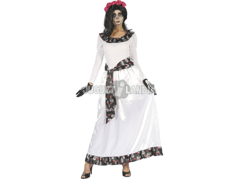 Erwachsenes Kostüm L Tote Braut