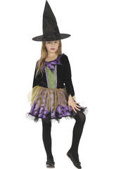D�guisement Sorci�re Chauve-Souris Fille Taille S