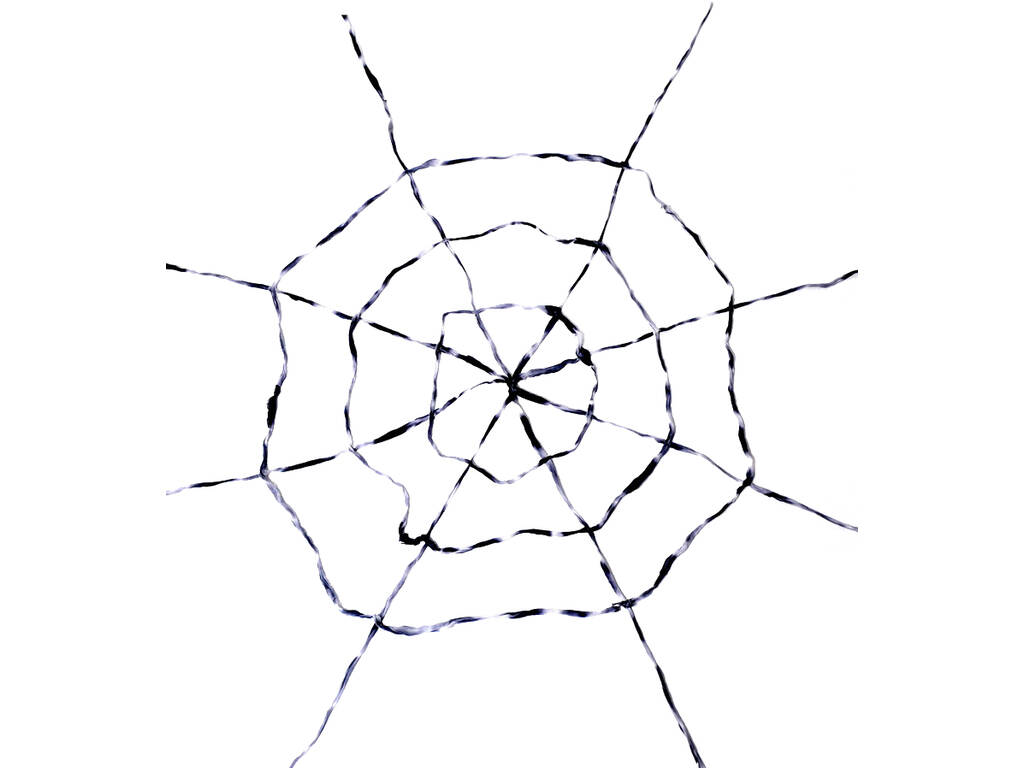 Tela de araña Blanca-Negra 150x150 cm.