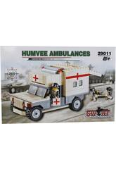 Jeu de Construction Ambulance Militaire de 260 Pièces